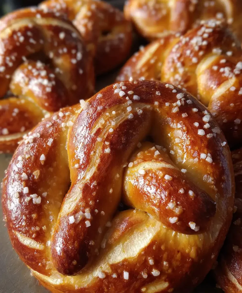 Sourdough Pretzels