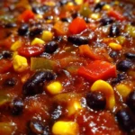Black Bean Recipe Stew With Peppers And Corn 1758649164.5582762