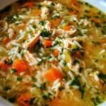 Chicken And Rice Soup With Vegetables 1758648875.4531348