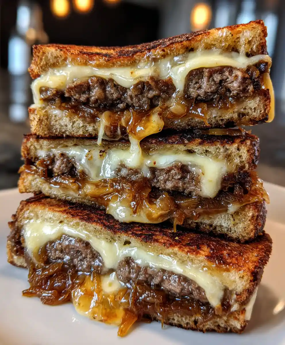 Classic Patty Melt Recipe with Caramelized Onions
