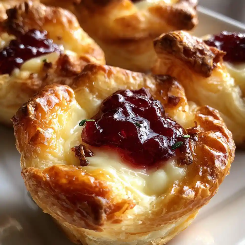 Cranberry Brie Bites With Flaky Puff Pastry 1759043344.5534067
