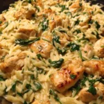 Creamy Chicken Orzo Recipe With Spinach And Parmesan 1758961437.3416057