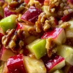 Fresh Apple Salad With Walnuts And Honey Dressing 1759042973.1162627