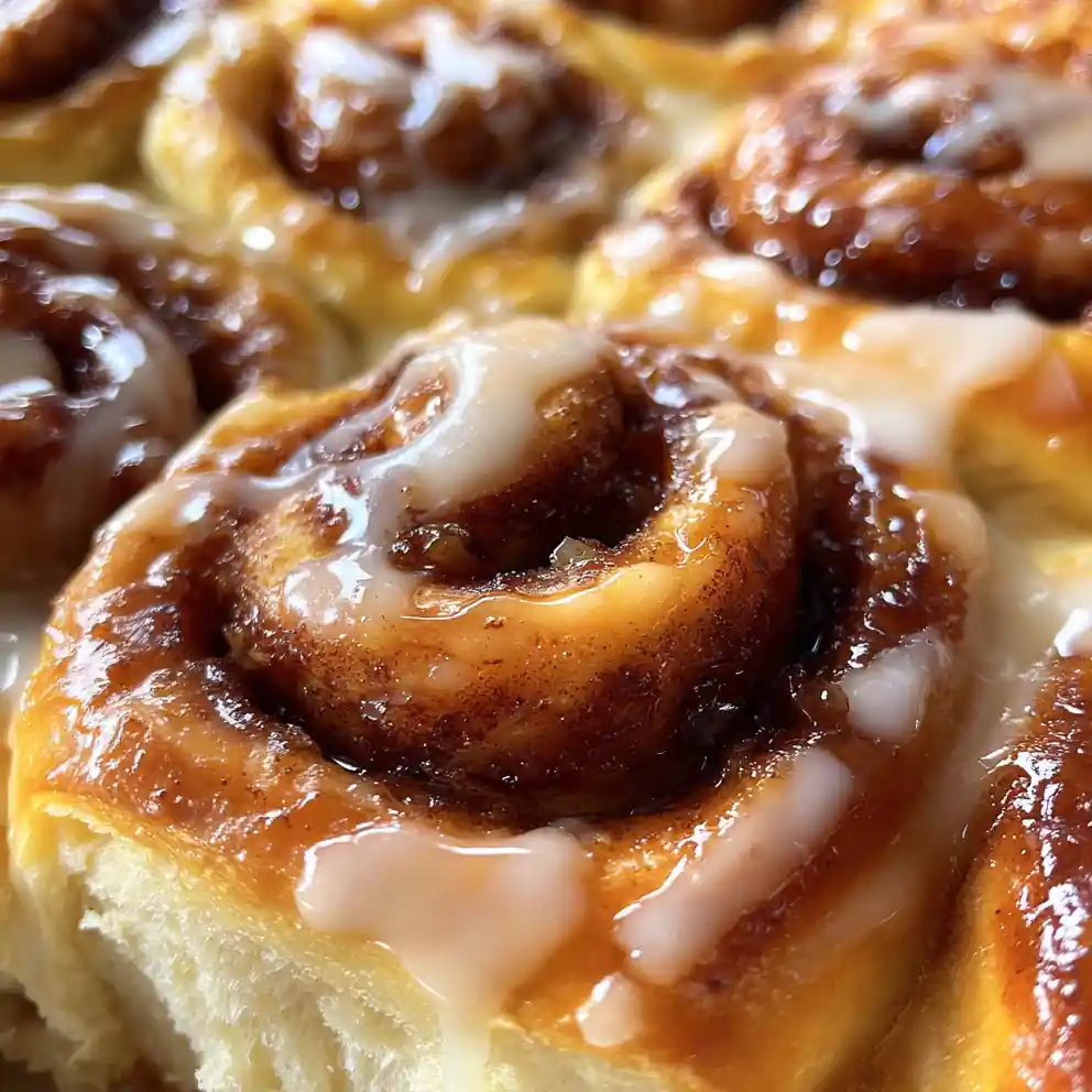 Gluten Free Cinnamon Rolls with Vanilla Glaze