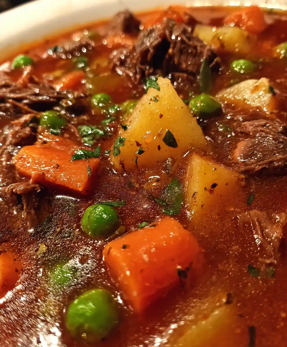 Hearty Beef Vegetable Soup Recipe for Cold Nights