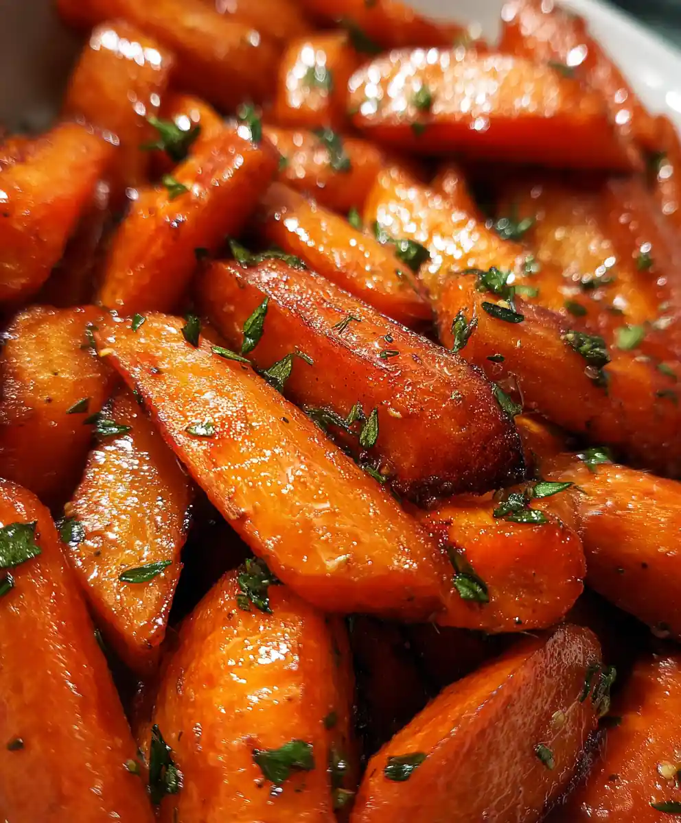 Honey Roasted Carrots with Thyme and Olive Oil