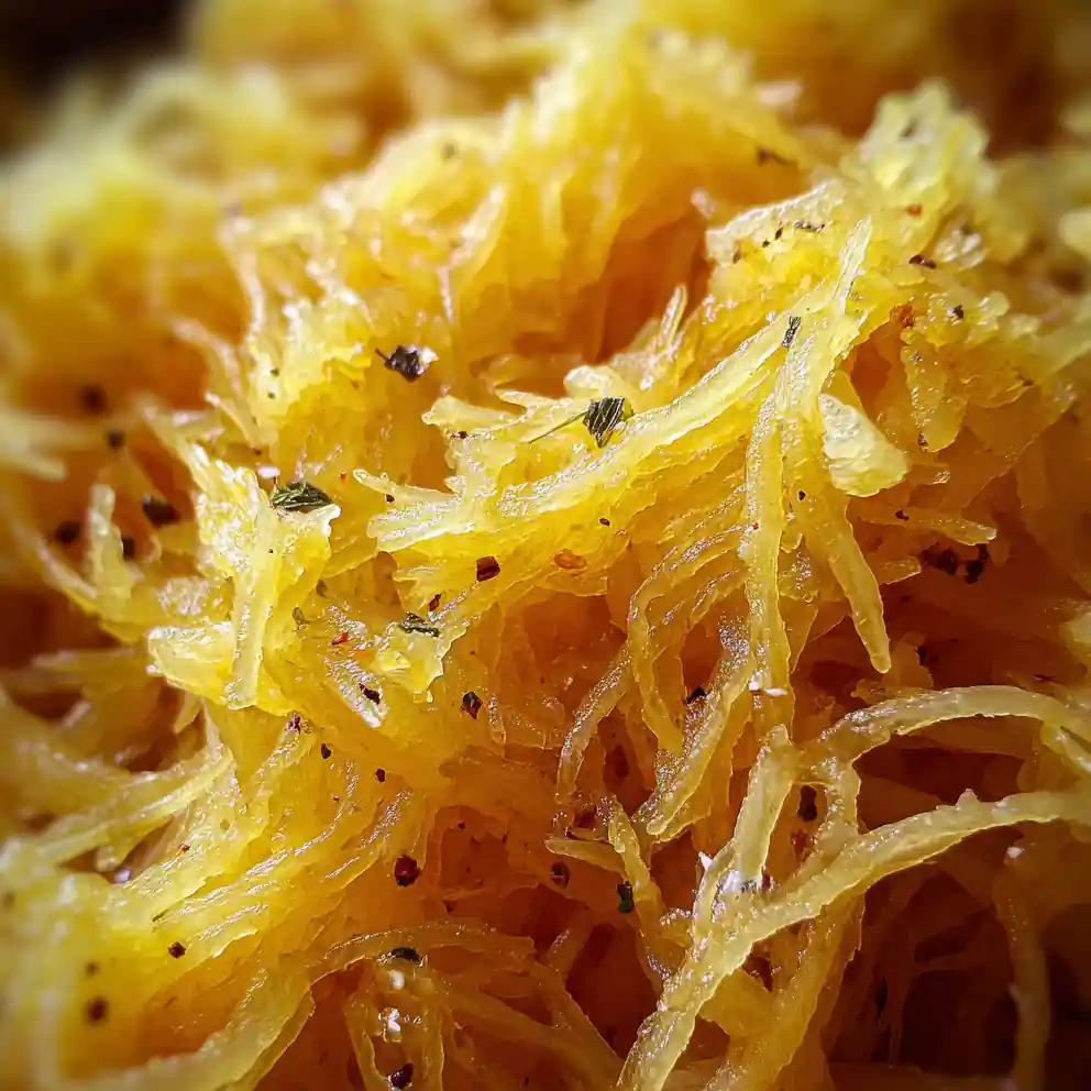 Roasted Spaghetti Squash with Garlic and Parmesan