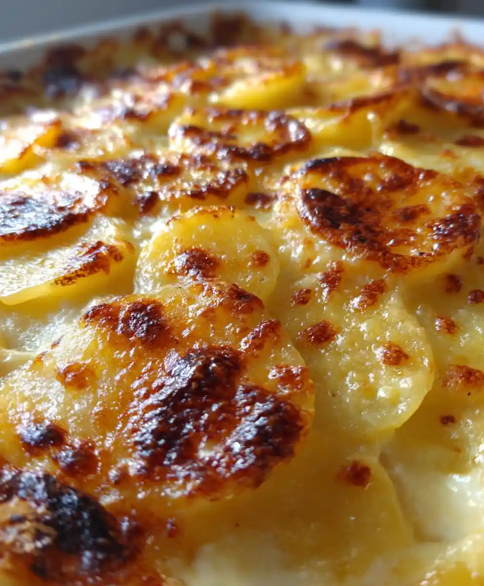 Scalloped Potatoes Recipe Creamy Garlic Baked