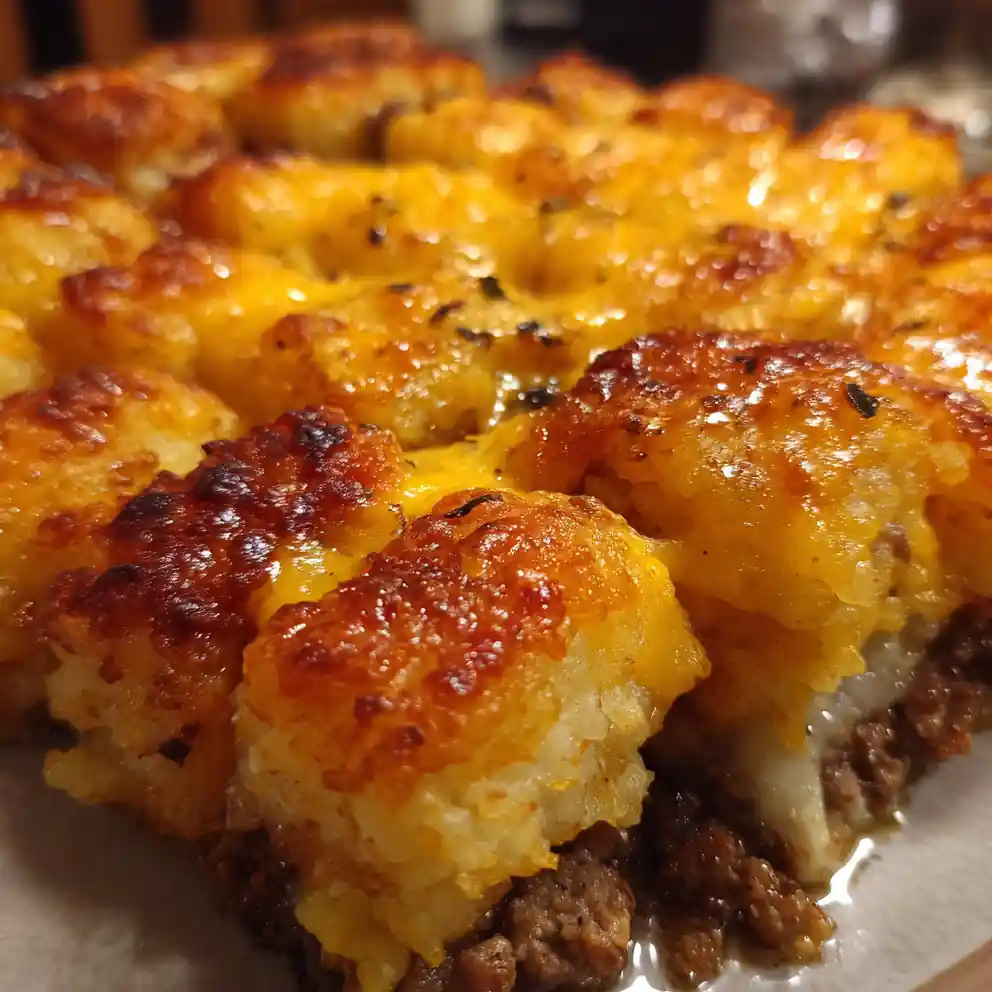 Tater Tot Casserole Cheesy Skillet Family Dinner 1758563391.4630985