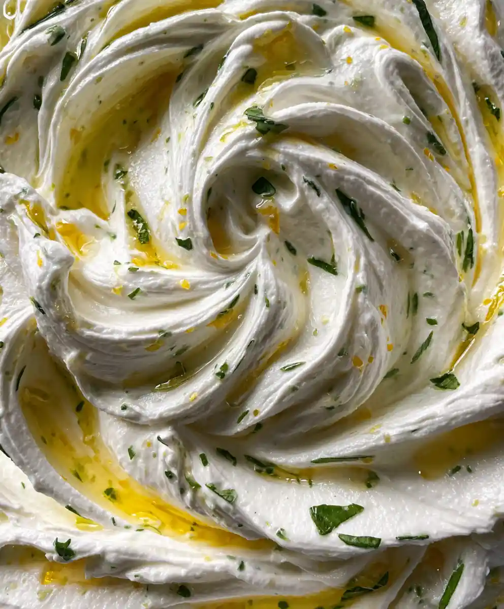 Whipped Feta Dip with Olive Oil and Fresh Herbs