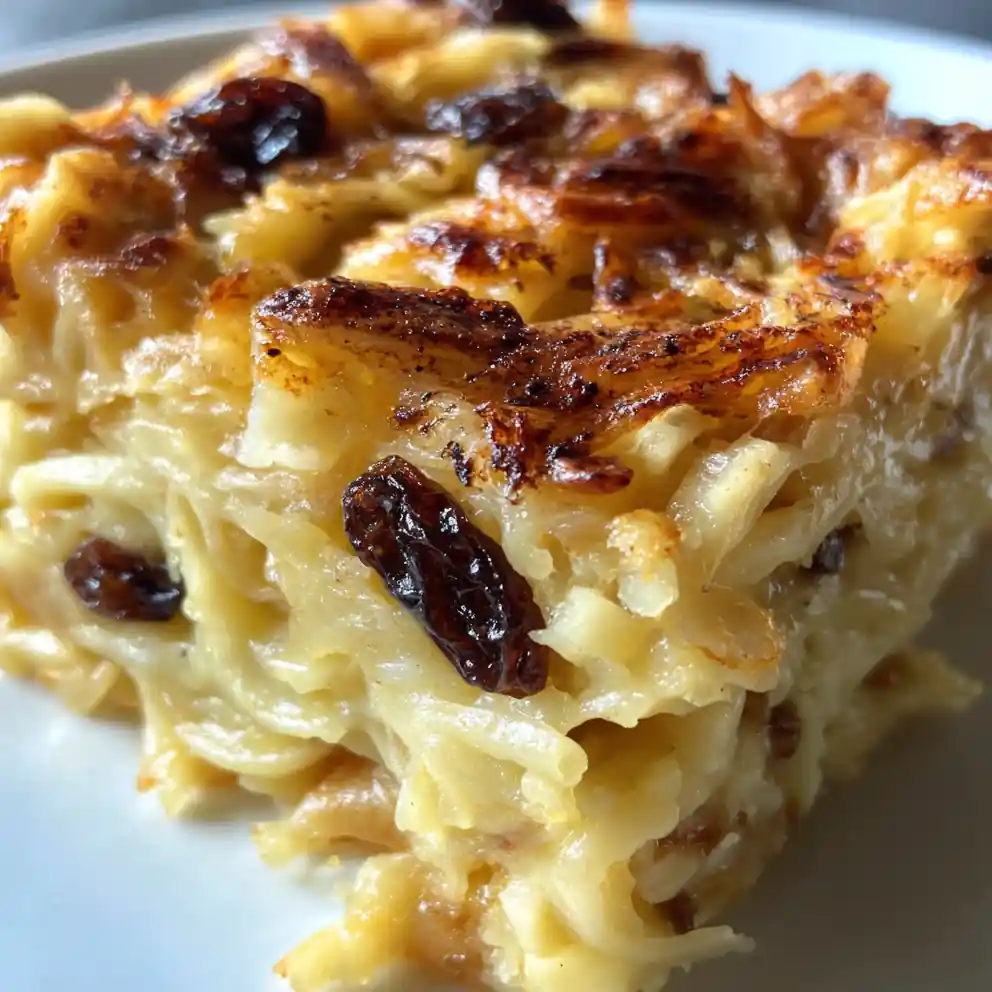 Apple Noodle Kugel Recipe With Raisins And Cinnamon 1758836353.034507