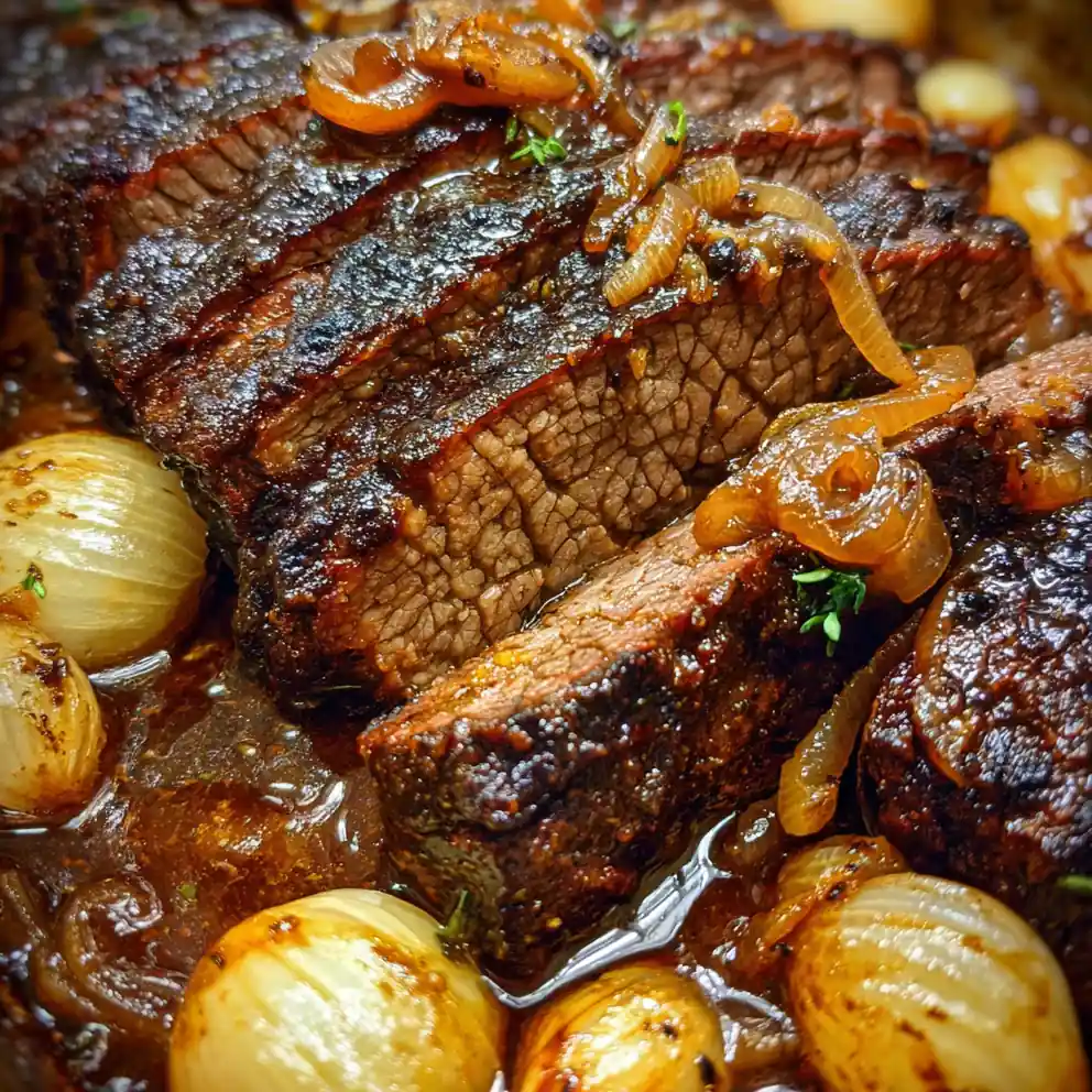 Brisket Recipe Oven Slow Roasted With Onions 1758912298.8175309