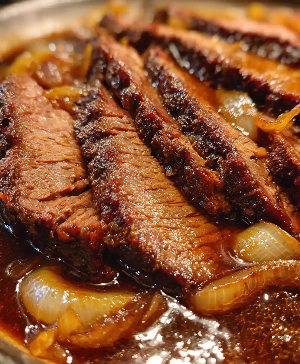 brisket recipe oven Slow Roasted with Onions
