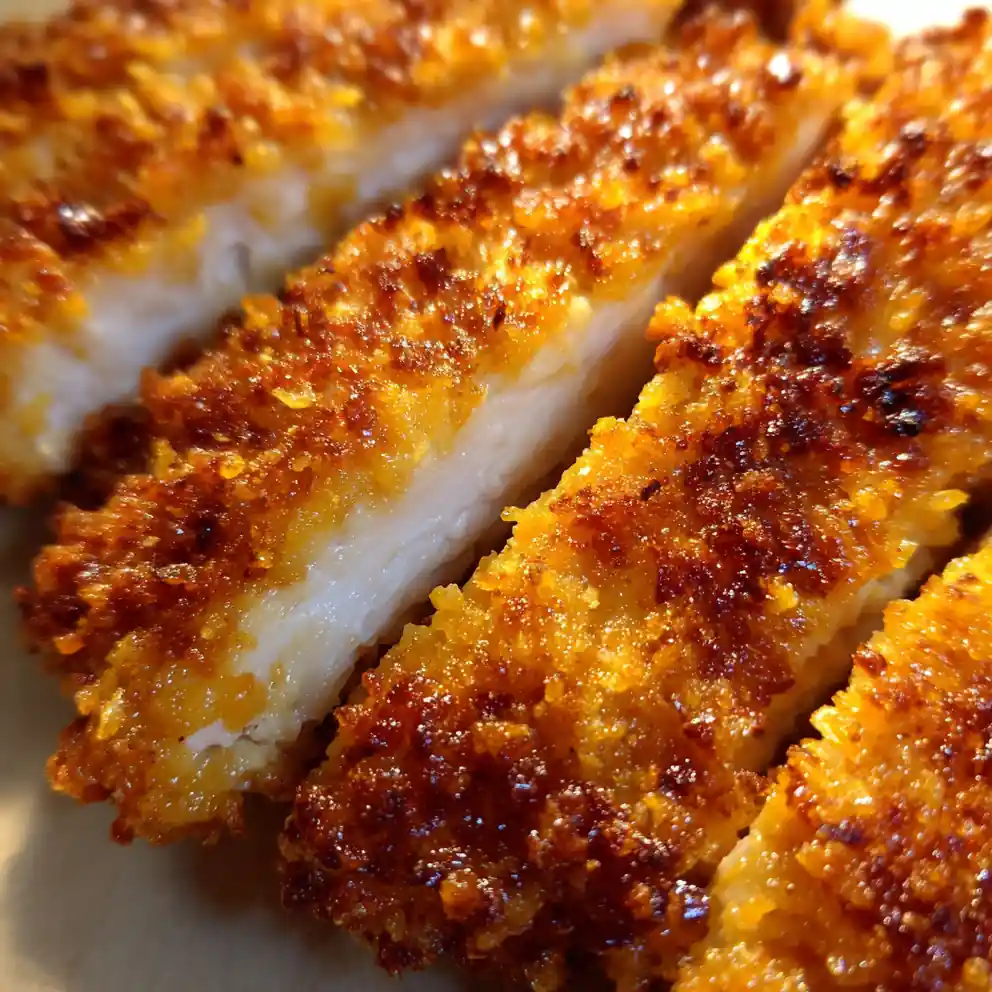 Crispy Cheddar Chicken Recipe Oven Baked With Cracker Crust 1758908096.6339514