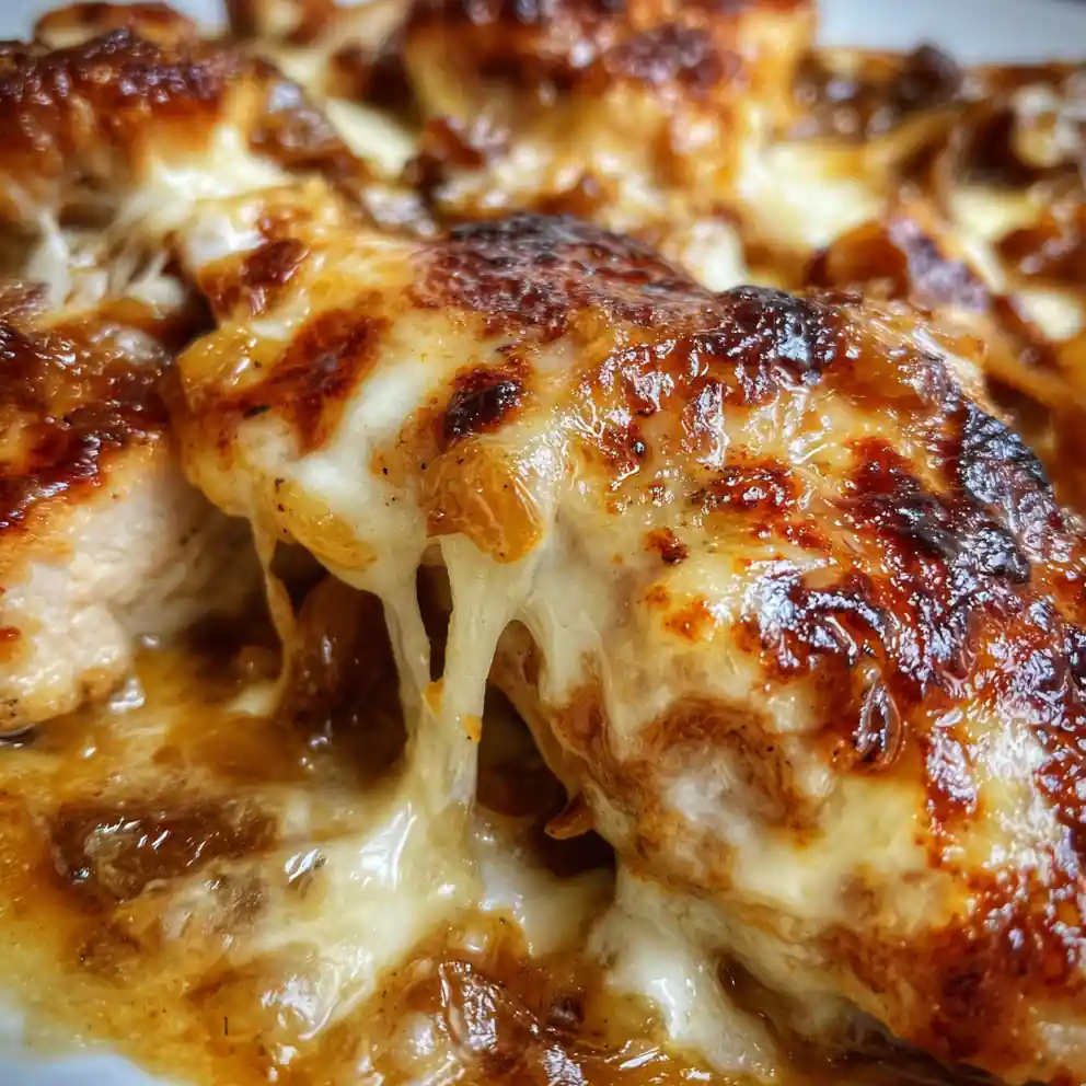 French Onion Chicken Skillet Recipe With Gruyere Cheese 1758833621.4512877