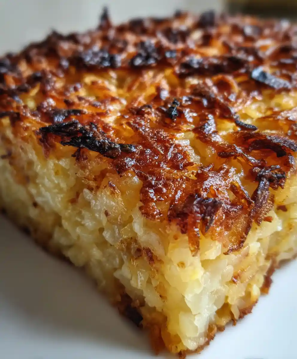 potato kugel recipe easy Golden Crispy Bake