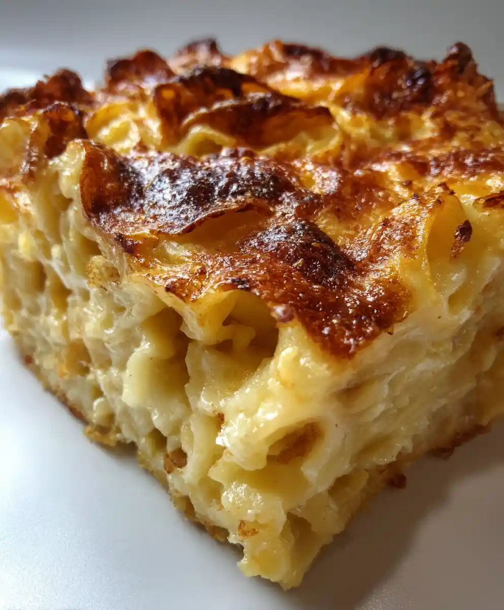 rosh hashanah noodle kugel recipe with Cinnamon