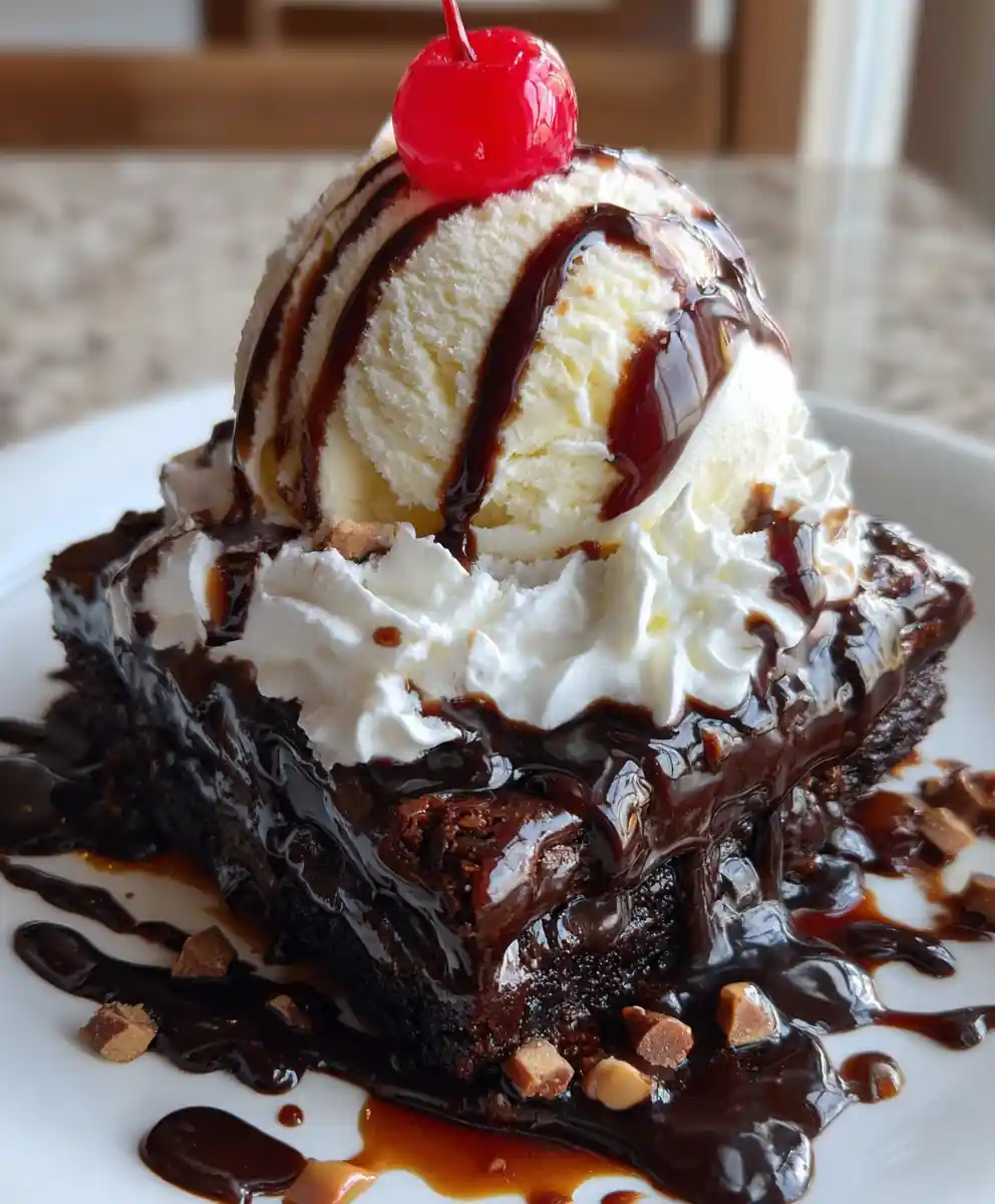 shoney's hot fudge cake recipe Copycat Style