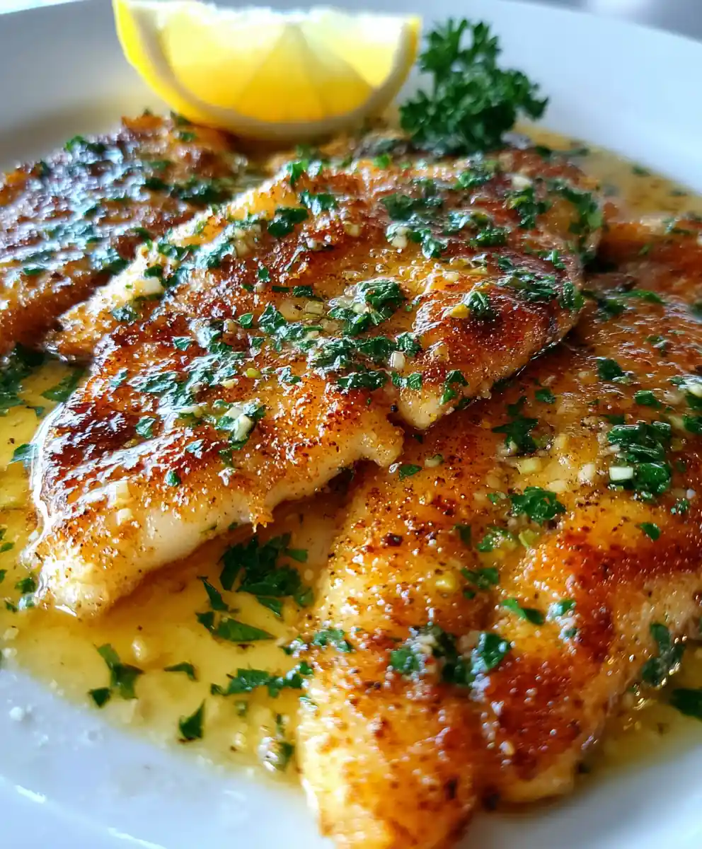 swai fish recipe Pan-Seared with Lemon Butter