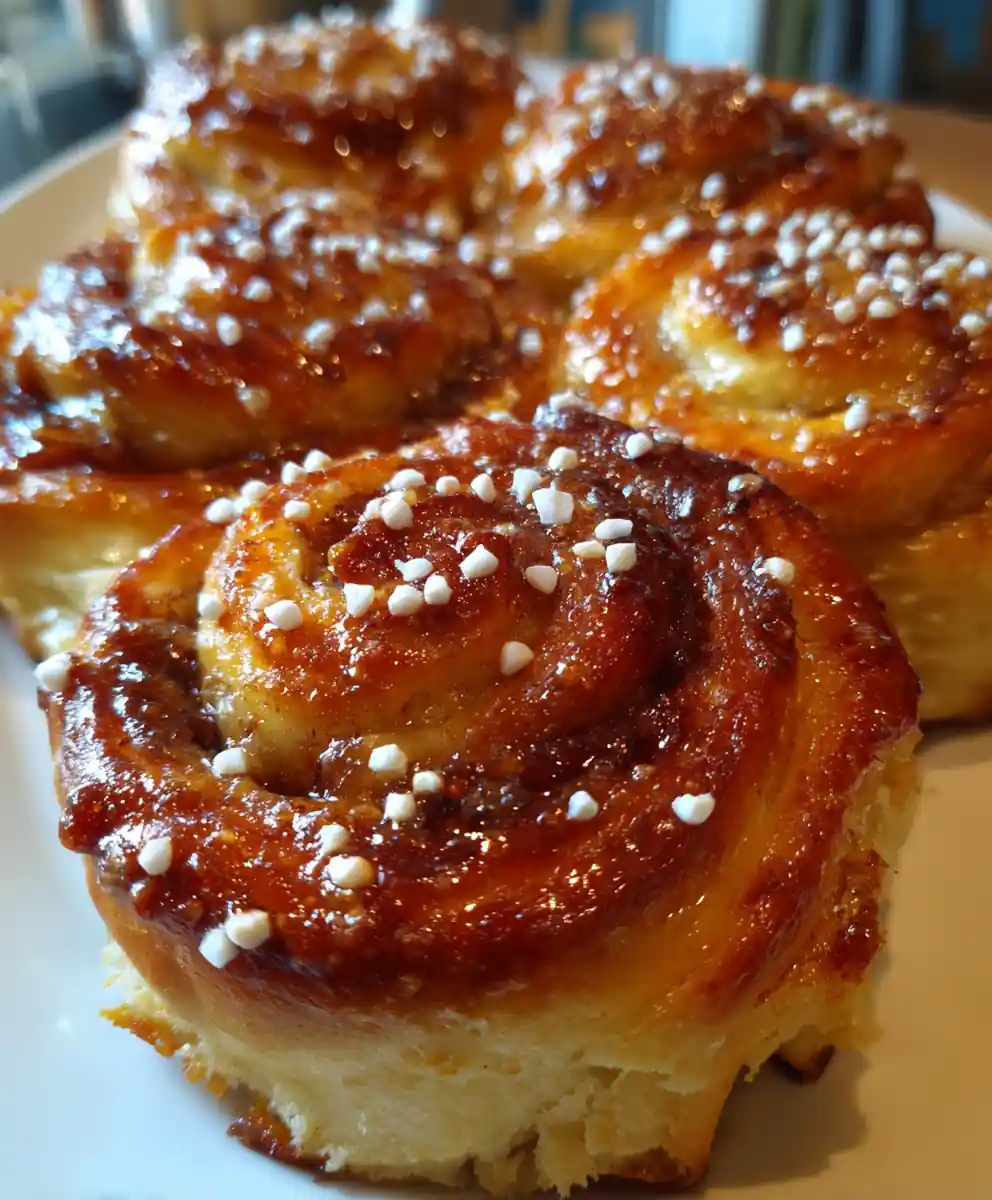 swedish cinnamon buns Soft Kanelbullar Pastry