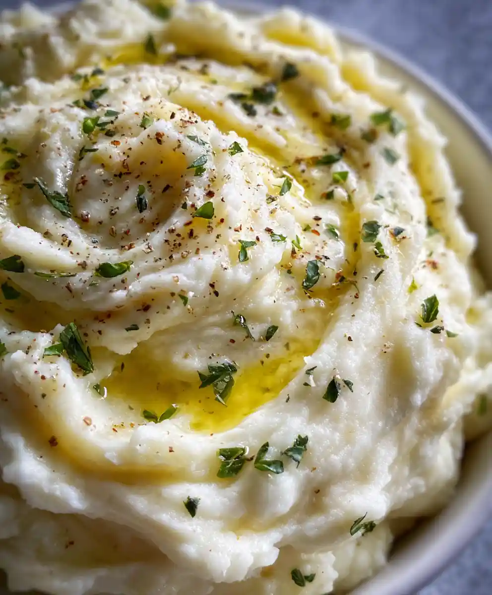 whipped cauliflower recipe Creamy Mashed Alternative