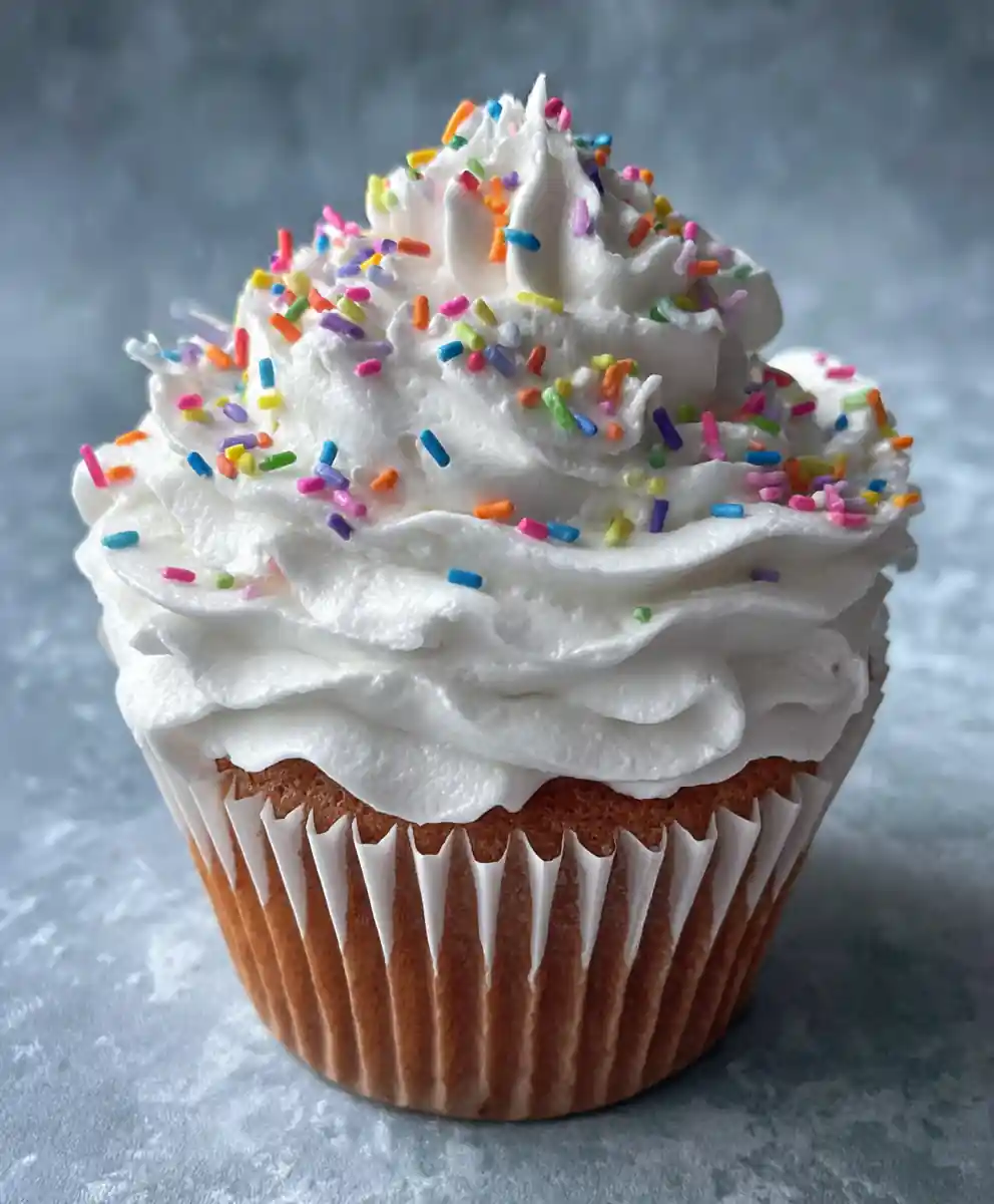 7 minute frosting recipe Rainbow Sprinkle Crown