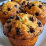 Bakery Chocolate Chip Muffin Recipe Tall Domes 1759563201.5844765