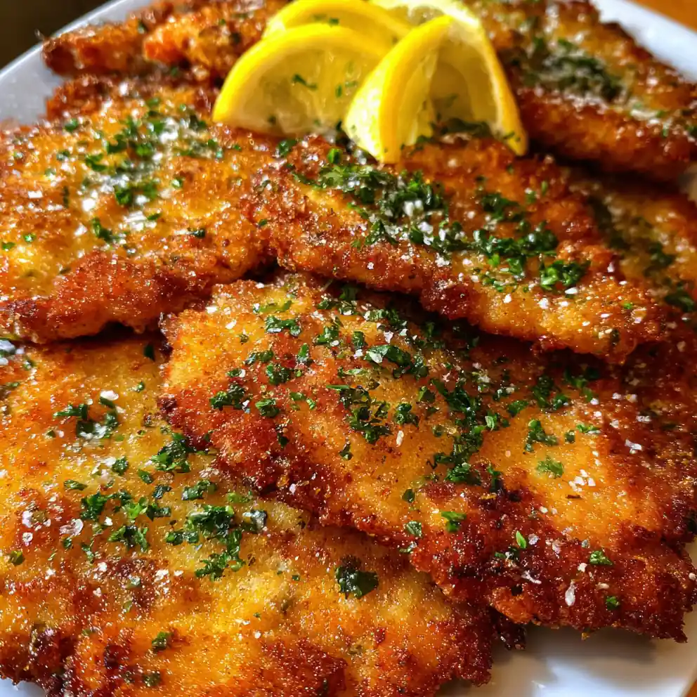 Chicken Schnitzel Recipe Crispy Pan Fry