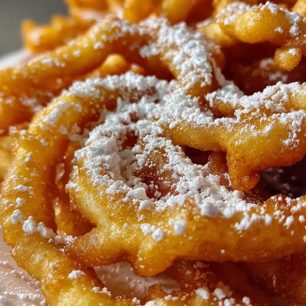 Crispy Funnel Cake Recipe Fair-Style