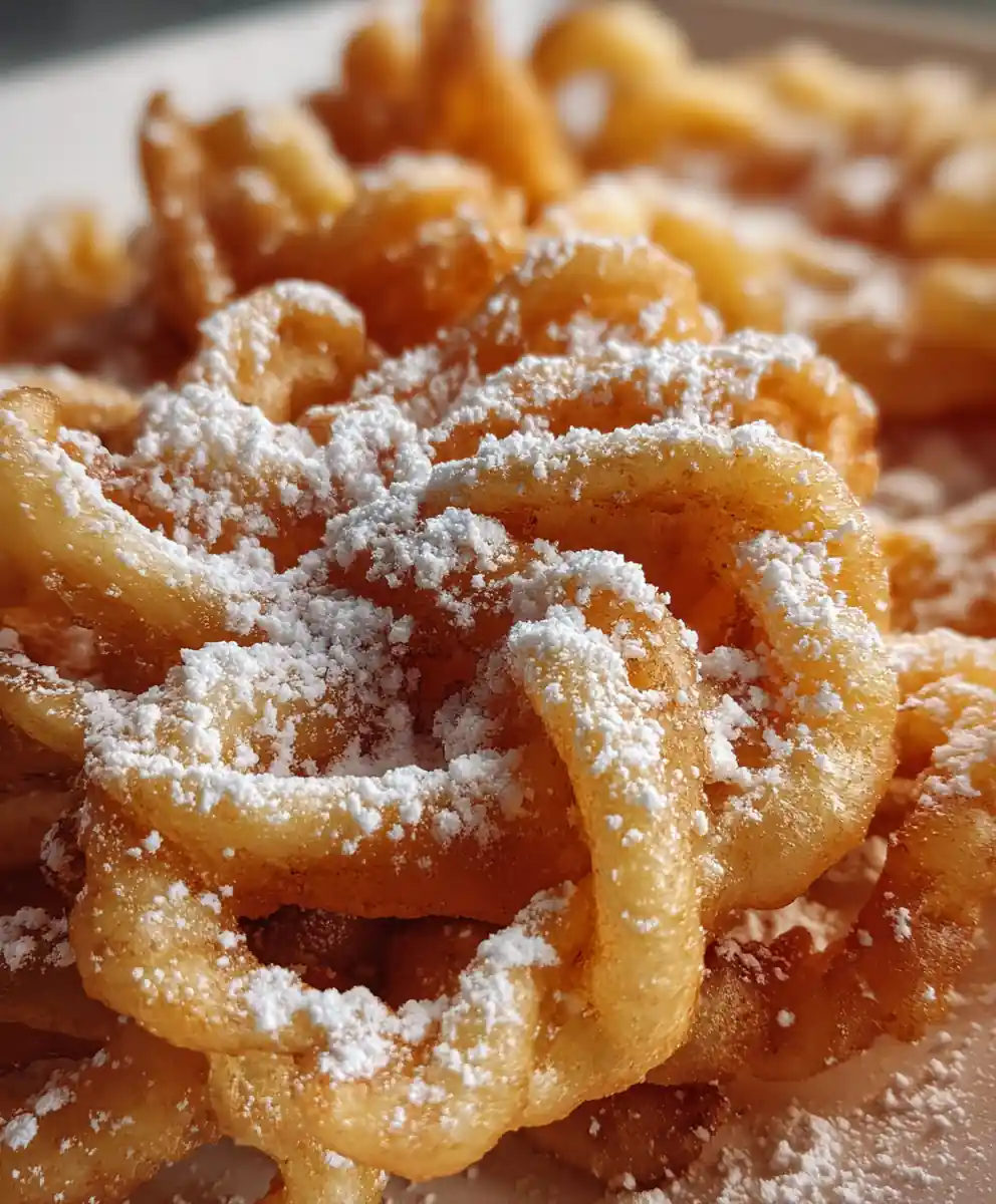 Crispy Funnel Cake Recipe Fair-Style