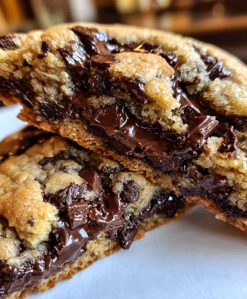 Double Chunk Chocolate Cookie Bakery Style