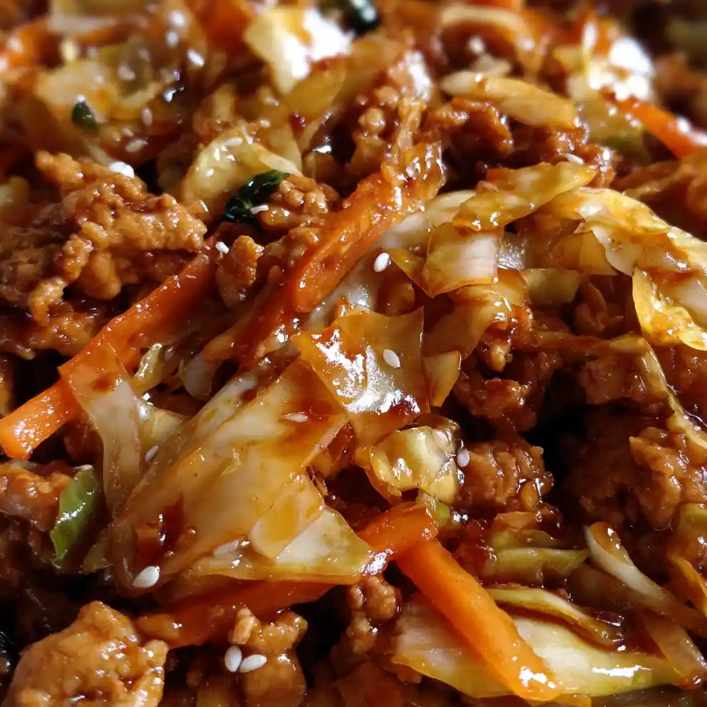 Egg Roll In A Bowl Stir Fry With Sesame Rice 1759501686.2768762