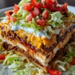Layered Taco Dip Recipe With Refried Beans 1759563004.0123312