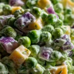 Pea Salad Recipe Creamy Dill Cheddar 1759817039.6175861