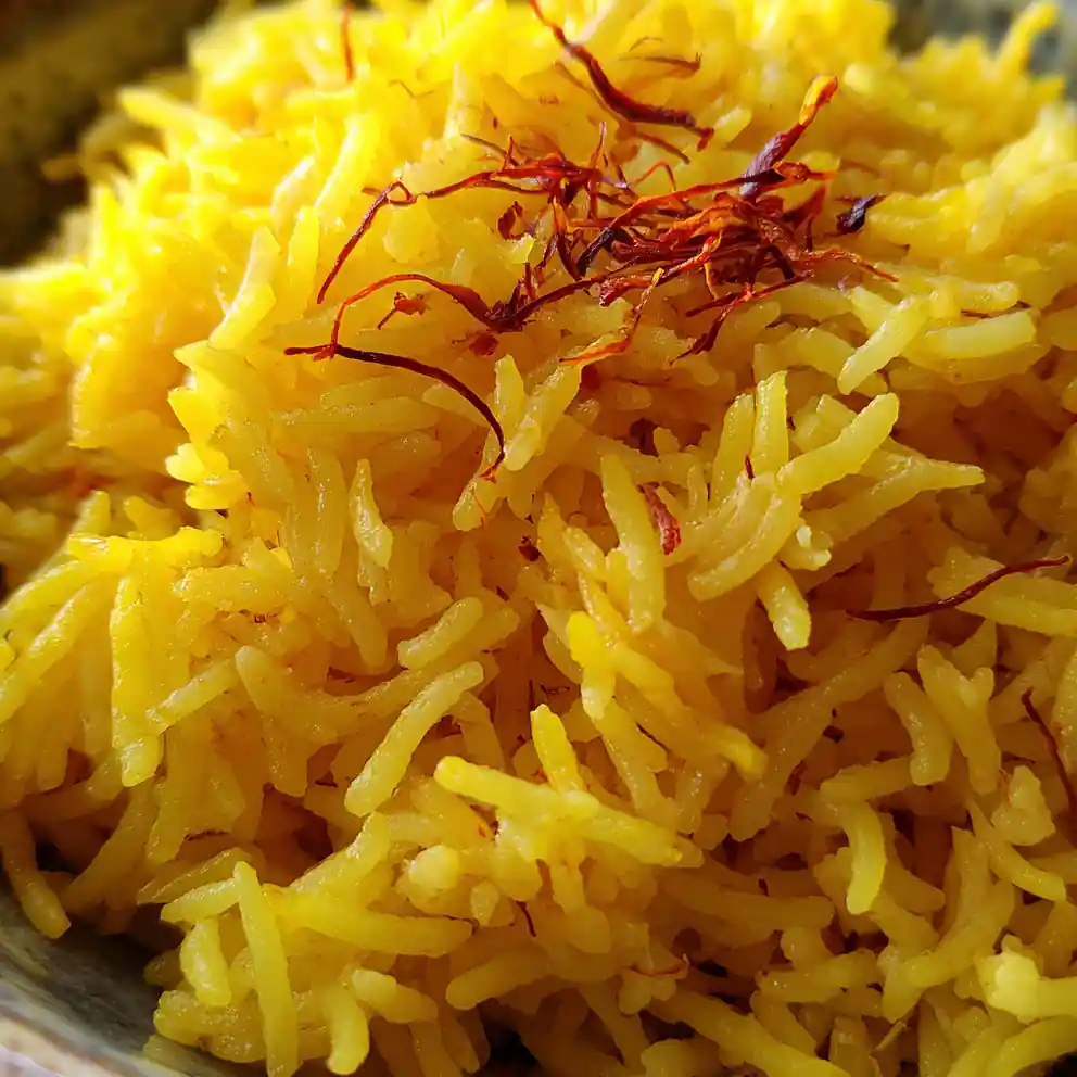 Saffron Rice Recipe Fluffy Stovetop