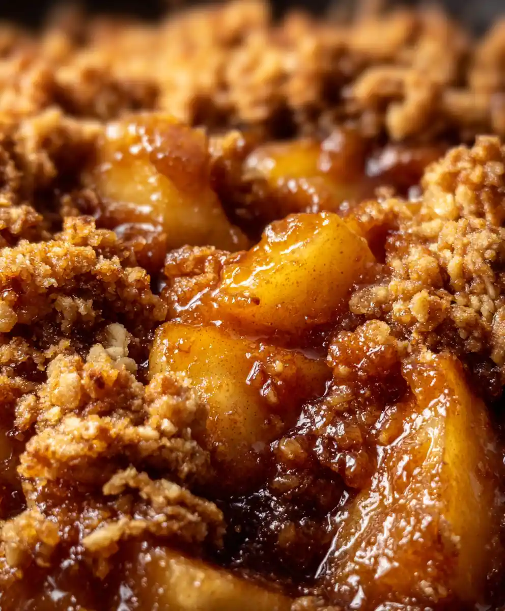 Skillet Cinnamon-Oat Apple Crisp Recipe