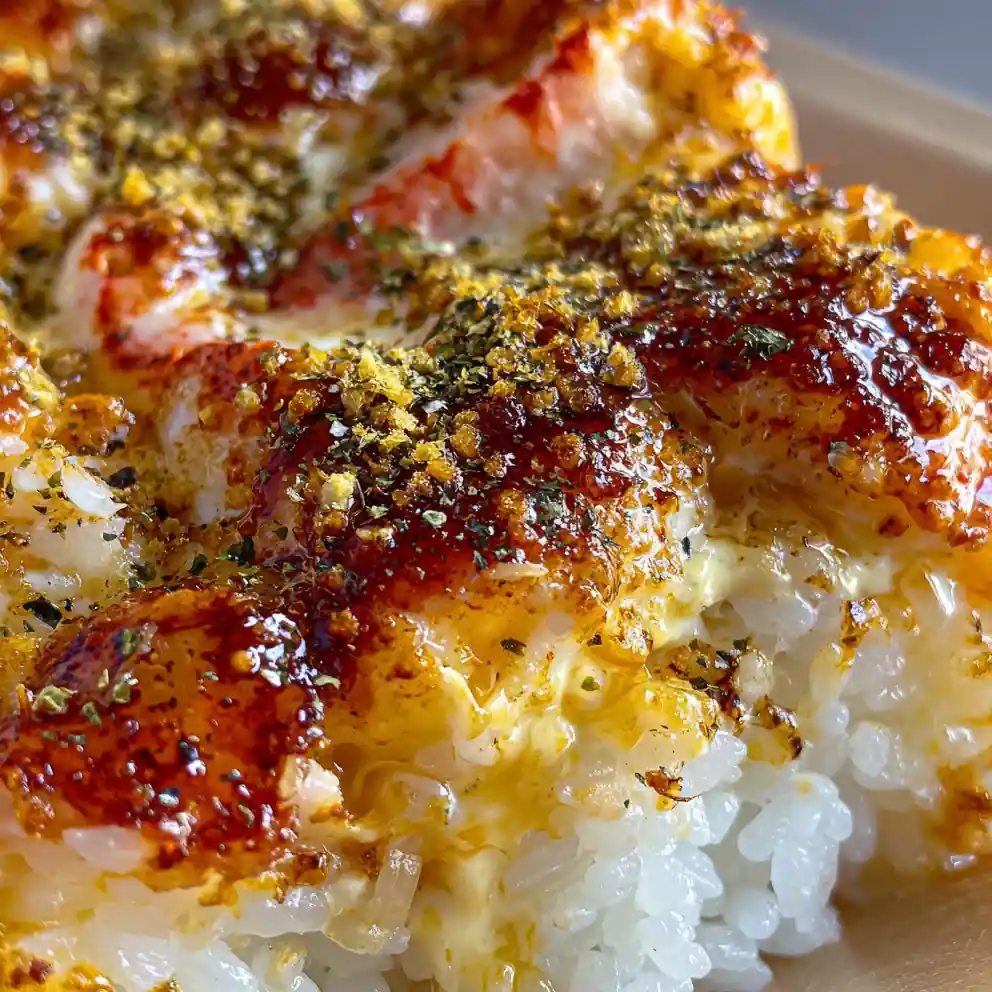 Sushi Bake Recipe with Crab and Mayo