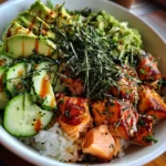 Sushi Bowl Recipe Salmon Avocado At Home 1759906184.724319