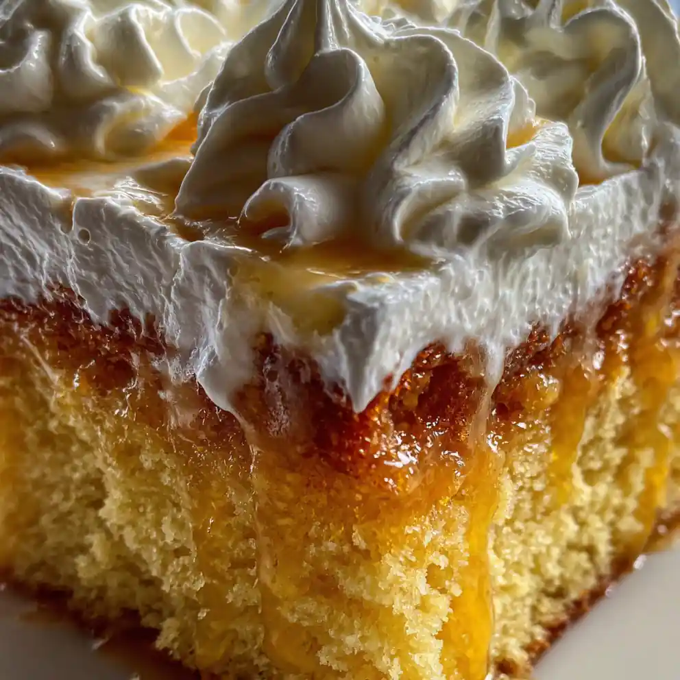 Tres Leches Cake Recipe with Whipped Cream