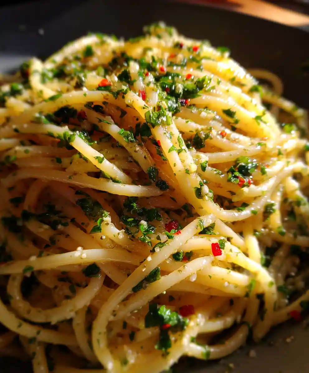 anchovy pasta recipe Parsley Lemon Spark