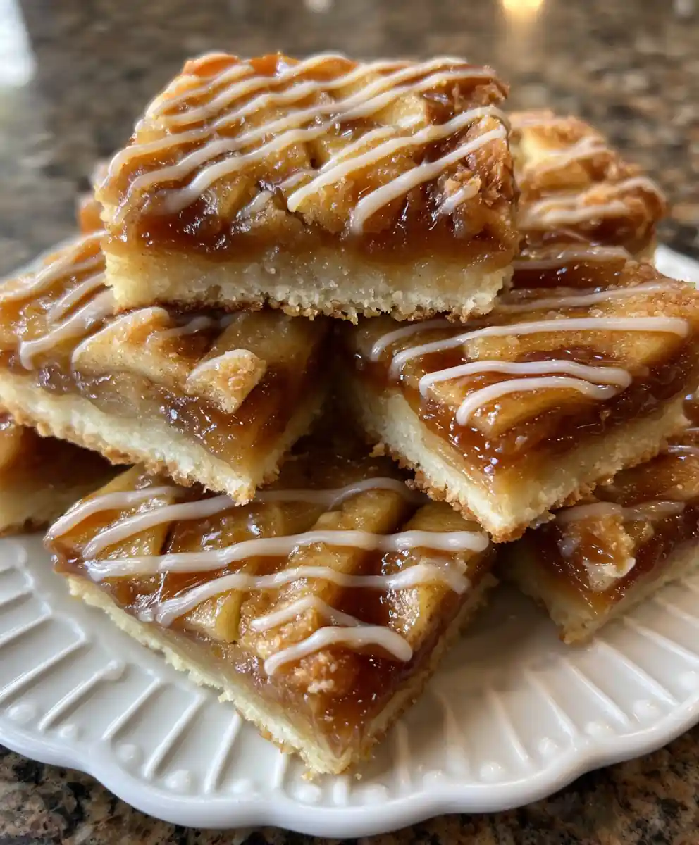 apple pie bars recipe Salted Caramel Lace