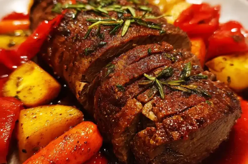 Arm Roast Recipe Slow Roasted Shoulder With Ruby Pepper Jus 1761428142.0951648