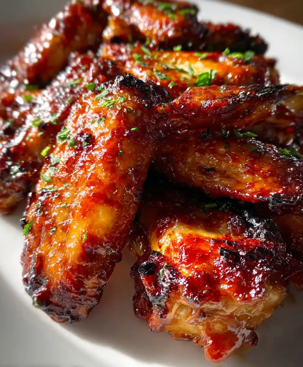 baked turkey wings recipe Paprika Honey Glaze