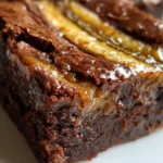 Banana Brownie Recipe Fudgy Slab With Golden Banana Marble 1761425061.2411635
