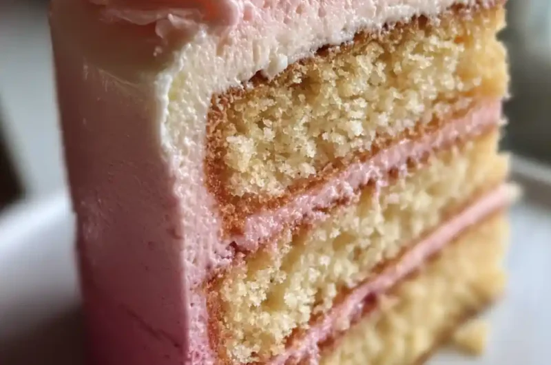 Basic Cake Recipe With Raspberry Ombre Frosting 1761287236.9436312