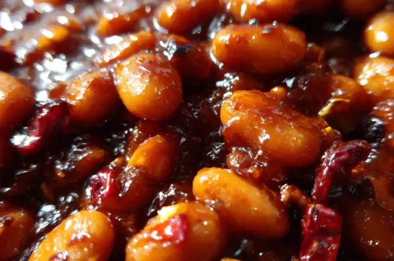 Bbq Beans Recipe Smoky Molasses Glaze With Ember Red Peppers 1761491573.2454588