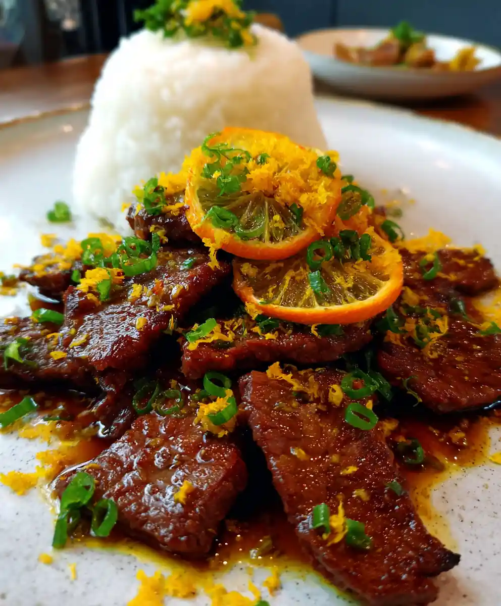 beef tapa recipe Caramelized Brown With Calamansi