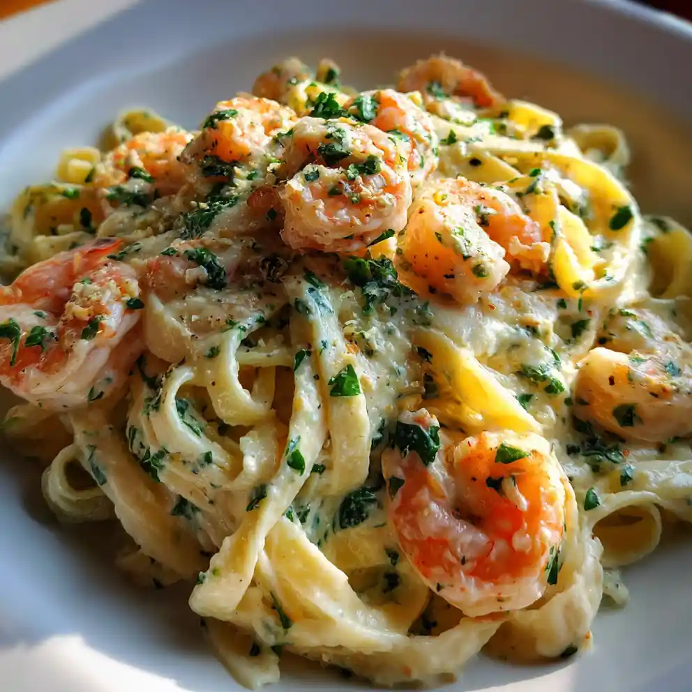 best shrimp alfredo recipe Parsley Emerald Swirl
