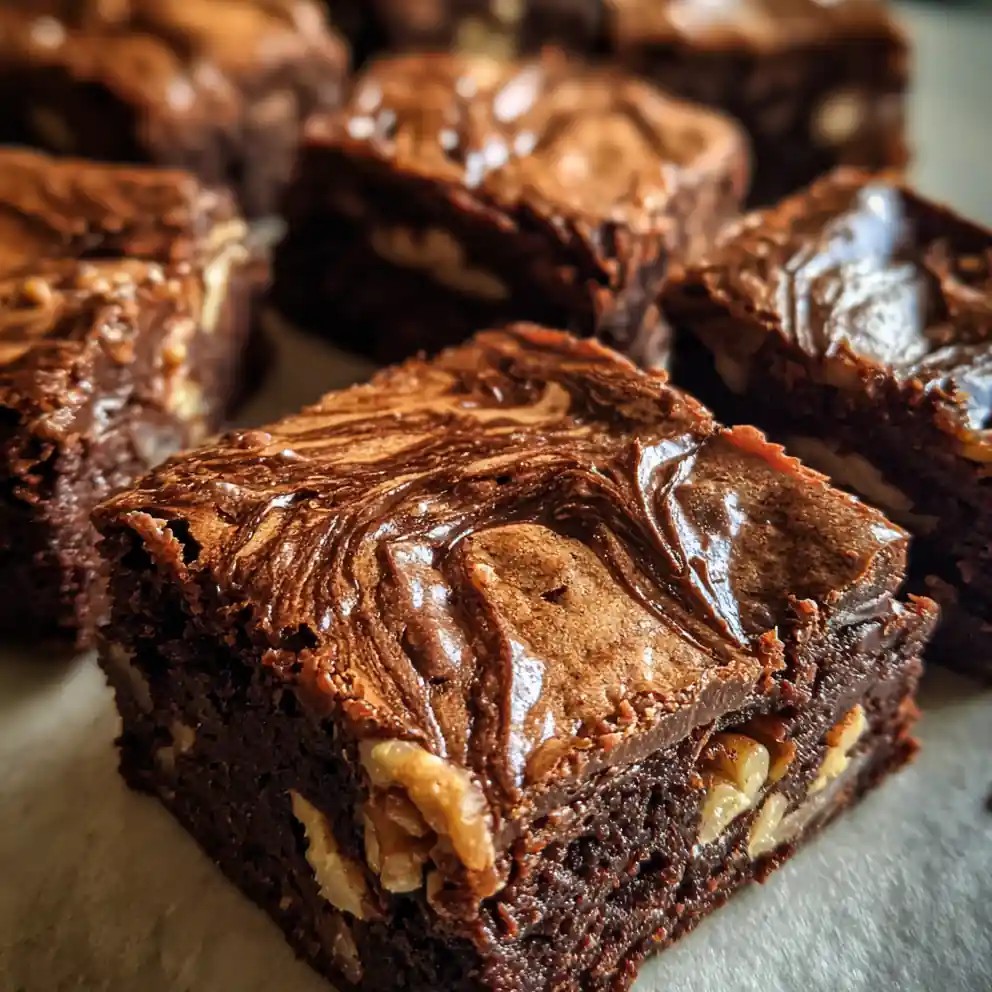 betty crocker brownie recipe Walnut Fudge Swirl