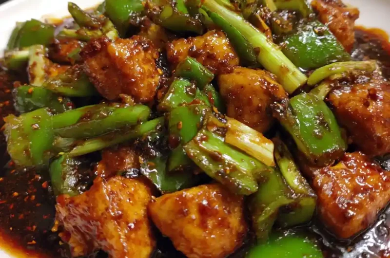 Black Pepper Chicken Recipe Wok Tossed With Green Bells 1761528830.8670413